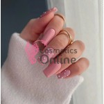 Oja UV Semilac 376 roz cu sclipici Shimmer Stone Pink Diamond 7 ml